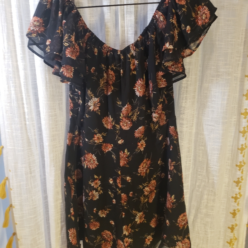 Kimchi Blue floral romper